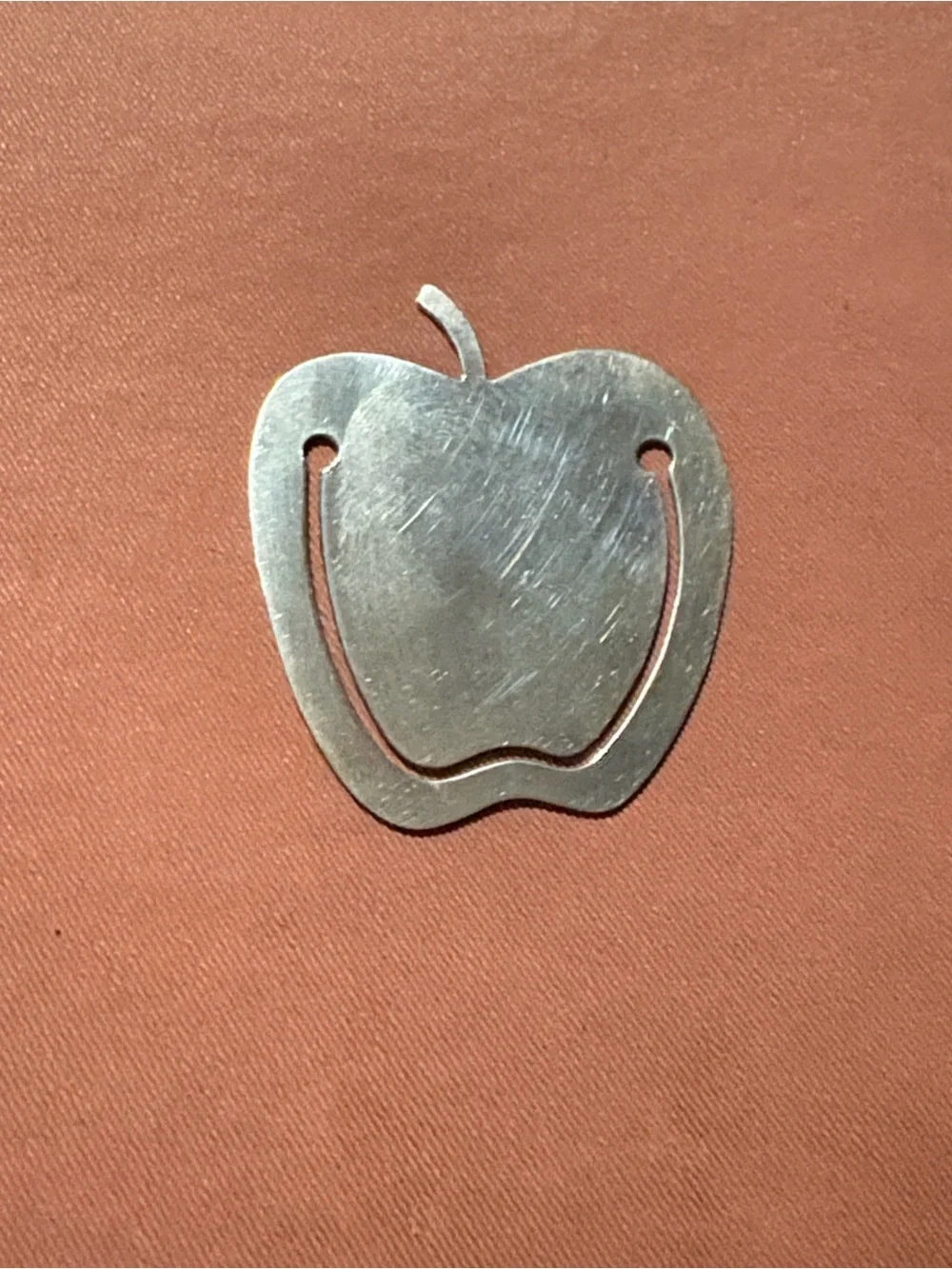 Tiffany & Co Sterling Silver Apple Bookmark